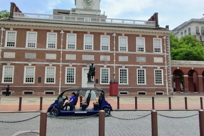 1 Hour Philadelphia Private Guided Tour by Deluxe Electric Car - Starting Out at South 6th Street & Chestnut Street