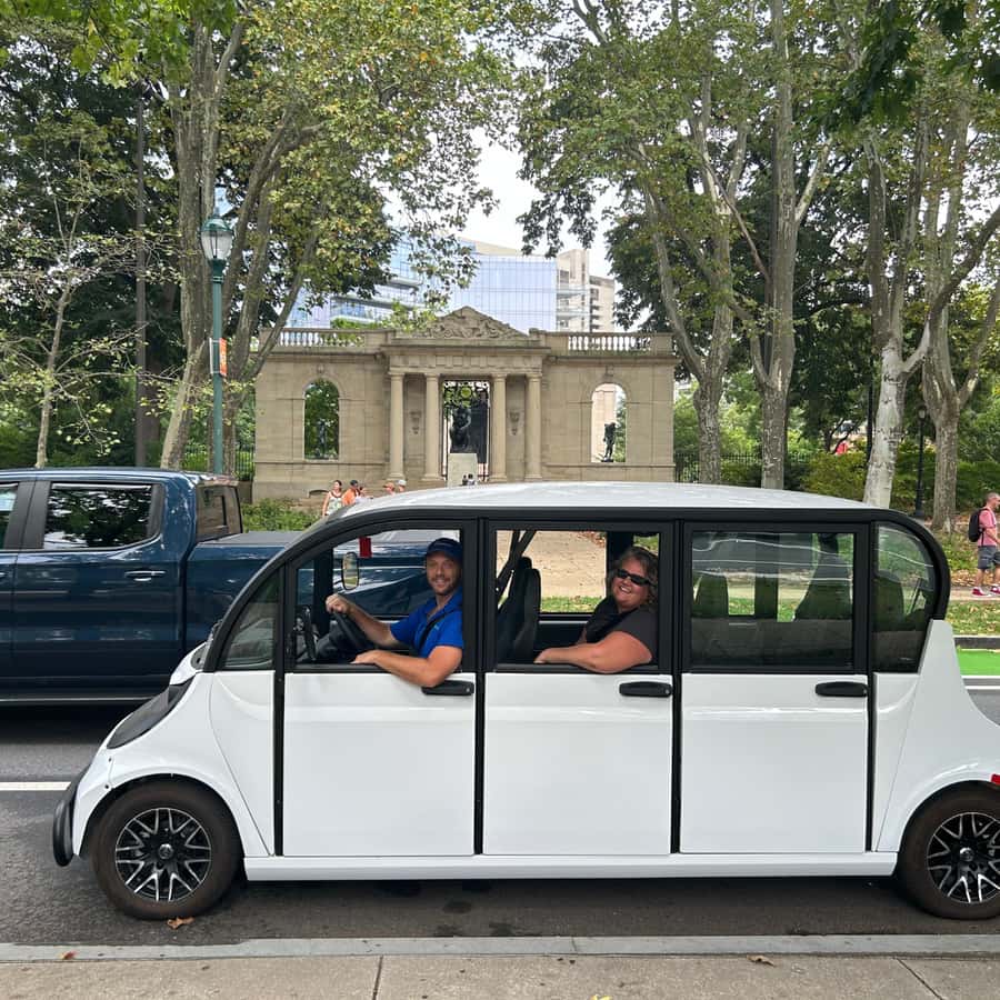 2 Hour Electric Cart Tour of Philadelphia with Local Guide - Center City Icons: City Hall, William Penn, and the LOVE Statue
