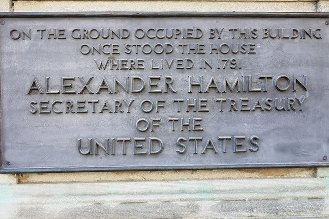 Alexander Hamilton Private Group Walking Tour in Philadelphia - Price and value: $250 per group up to 10