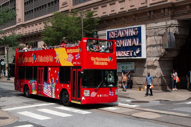City Sightseeing Philadelphia HOHO Bus Tour + Bookable Extras - Center City art, symbols, and the “walkable wow” stretch