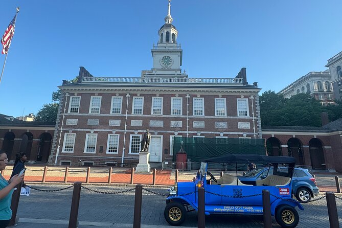 Explore Philadelphia via Vintage Car or Electric cart - Meeting point reality check: where you start and how pickup works
