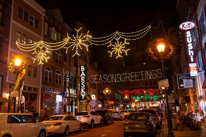 Holiday Lights Trolley Tour - The drive-by viewing blocks: when you just sit back and watch
