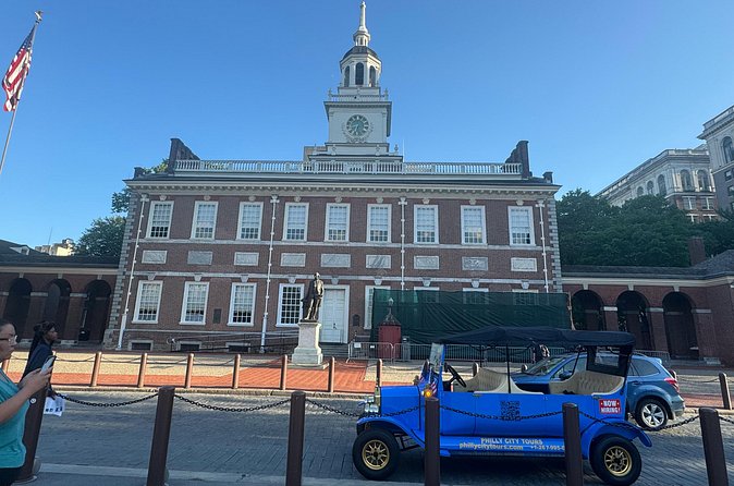 One Hour Tour Of Philadelphia Historical Sites In A Vintage Car - From the U.S. Mint to the Liberty Bell: Big Symbols, Real Details