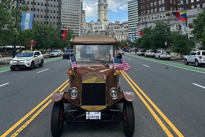 One Hour Tour Of Philadelphia Historical Sites In A Vintage Car - Independence Hall and the Constitution Center in One Tight Sweep