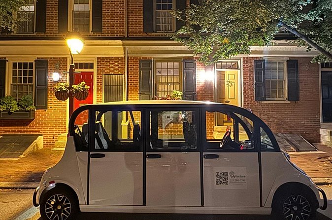 Philadelphia 1-Hour Evening Electric Cart Tour - Founders, coins, and the Franklin-to-US-Mint stretch