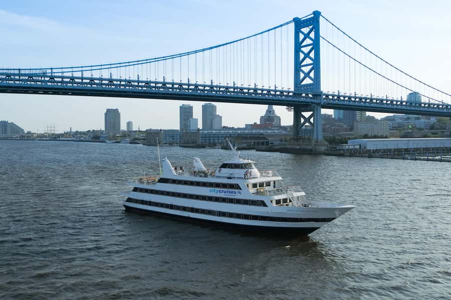 Philadelphia: Buffet Brunch, Lunch, or Dinner Cruise - A Delaware River cruise you can eat on
