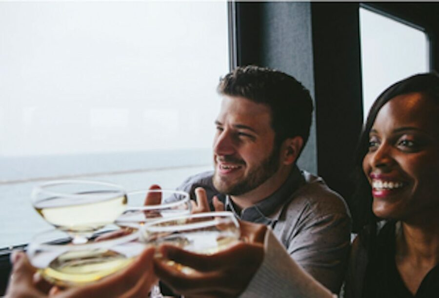 Philadelphia: Christmas Eve Gourmet Brunch or Dinner Cruise - Onboard fun: DJ music, games, and the holiday party vibe