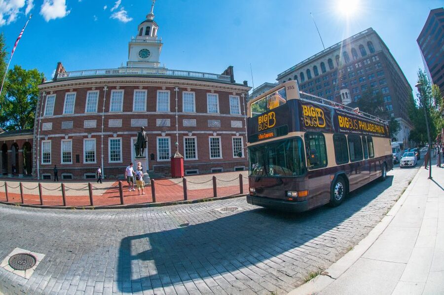 Philadelphia: Double-Decker Sightseeing Bus Tour - Betsy Ross, the Mint, and Constitution Stops: Pick Your Depth