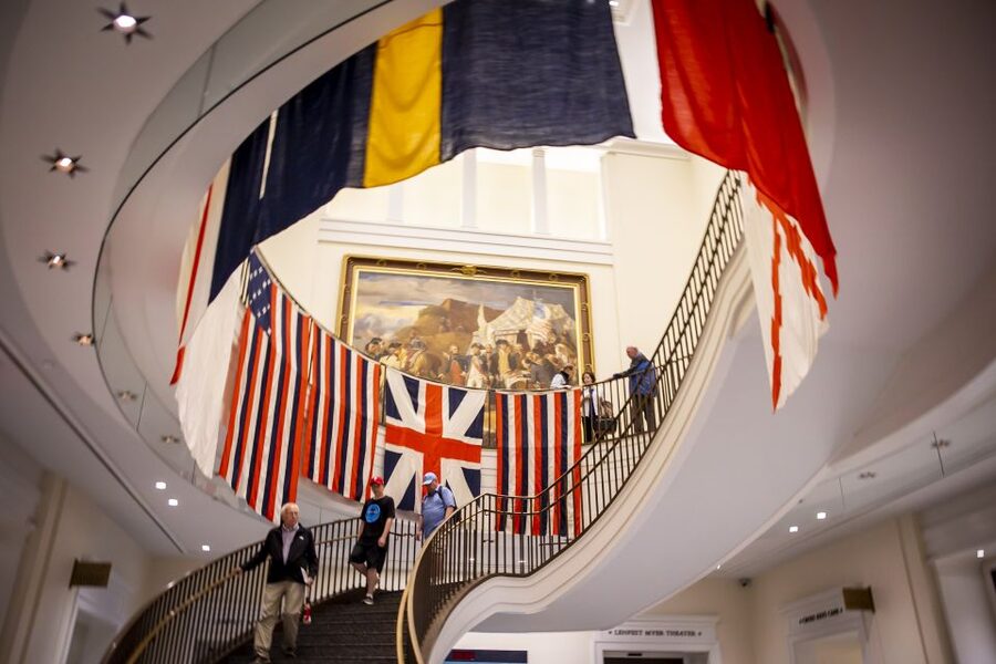 Philadelphia: Museum of the American Revolution Entry - Interactive Displays and Theater Moments: How the Museum Builds Understanding