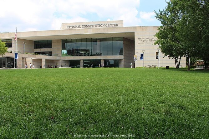 Private 2-hour Founding Fathers Tour of Philadelphia - Stop 1: National Constitution Center and Franklin’s grave (from the outside)